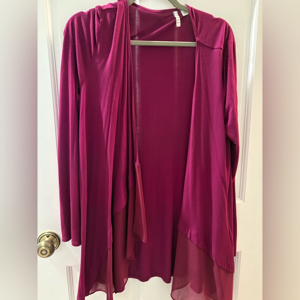 Elle open front cardigan